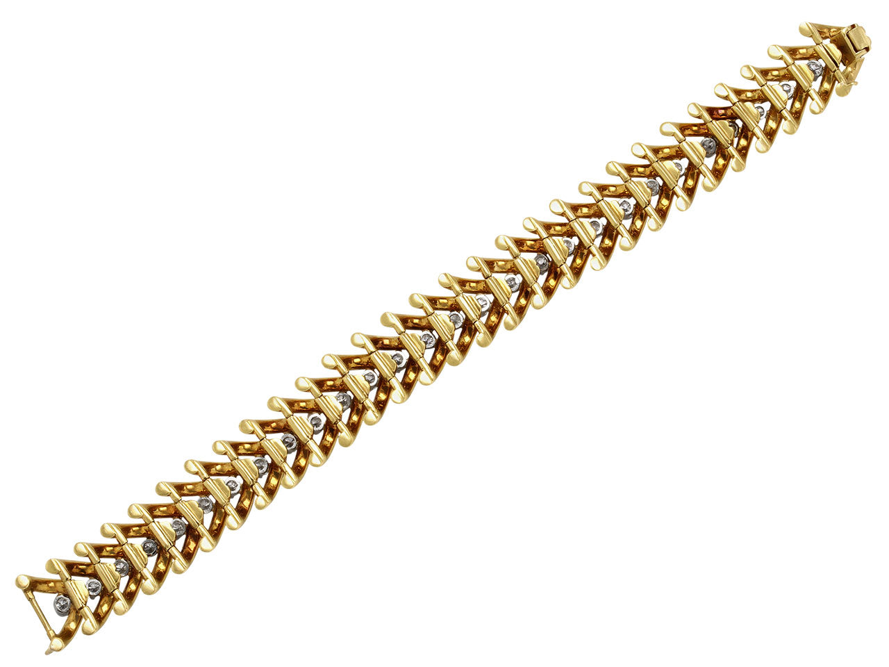 Diamond Bracelet in 18K Gold