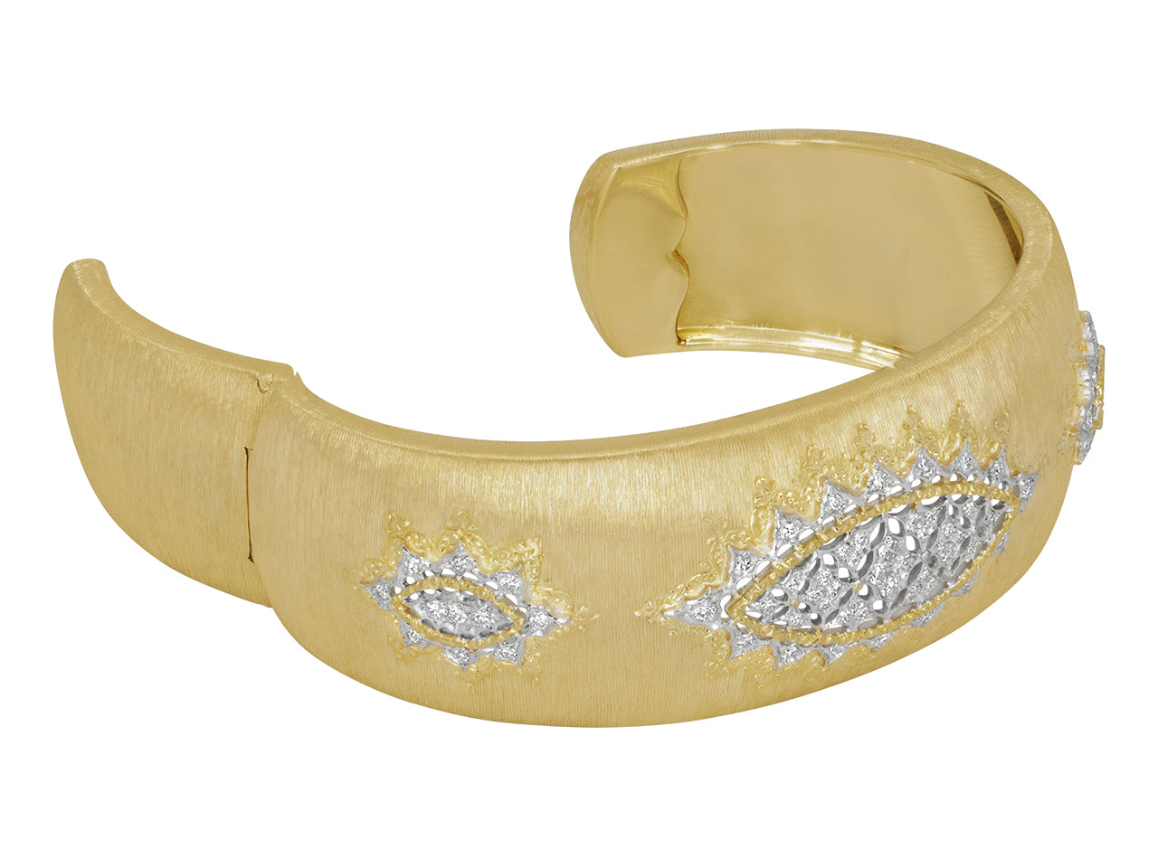 Buccellati Diamond Bracelet in 18K Gold