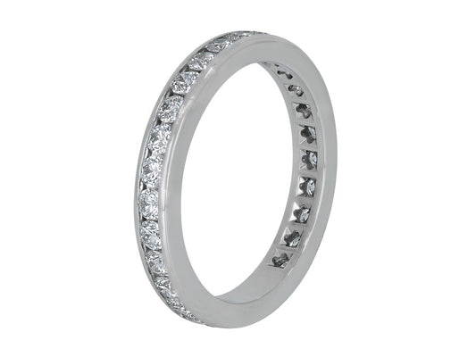 Tiffany & Co. Diamond Eternity Band in Platinum