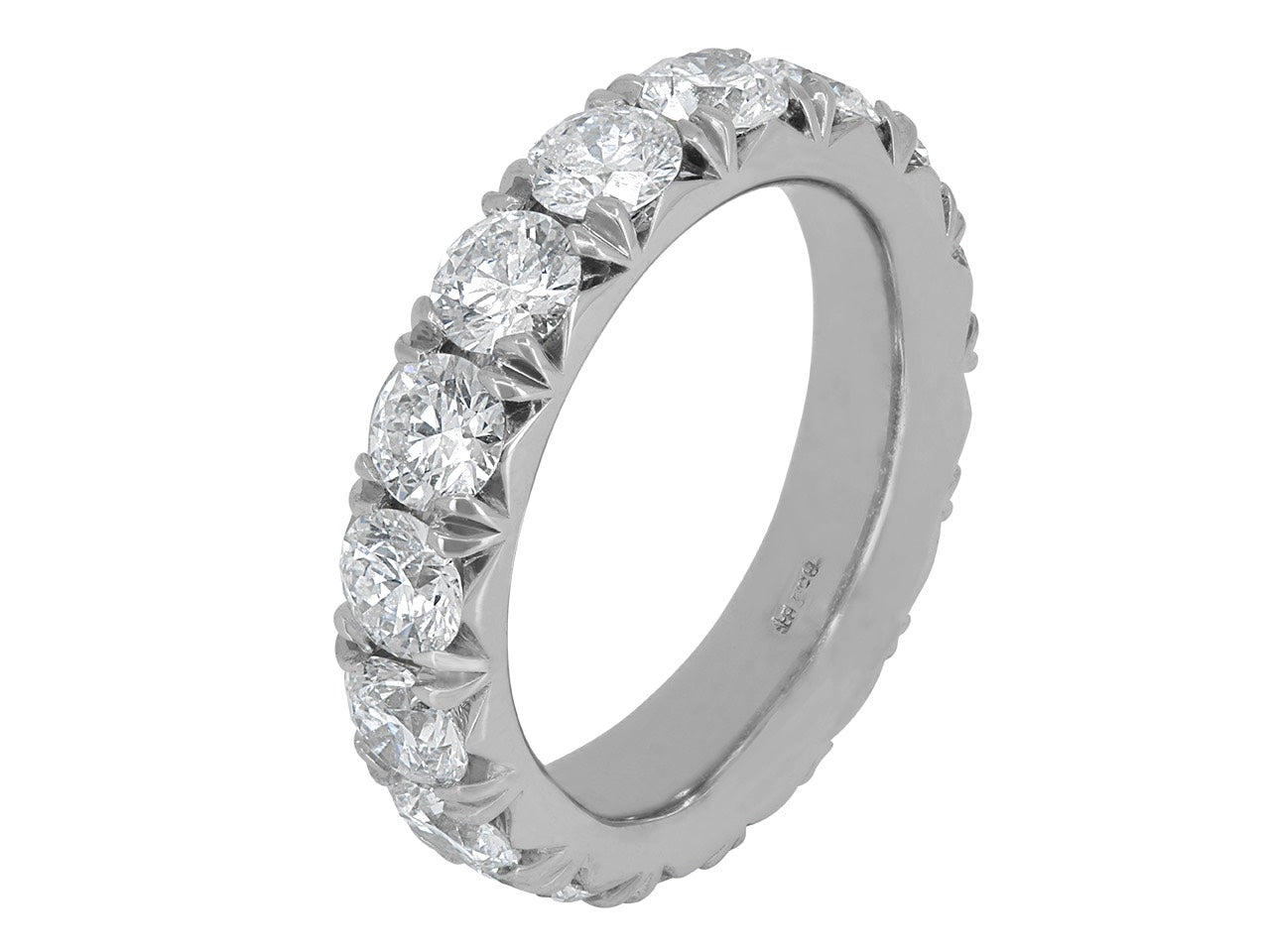 Beladora 'L'éternelle' Diamond Eternity Band, 3.85 total carats, in Platinum