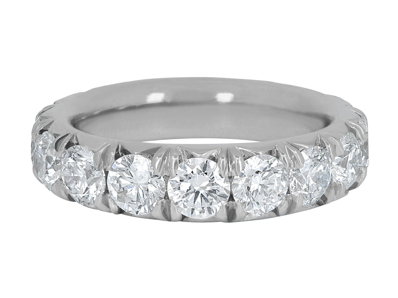 Beladora 'L'éternelle' Diamond Eternity Band, 3.85 total carats, in Platinum