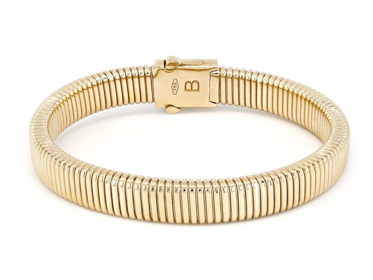 Beladora Diamond Tubogas Bracelet in 18K Gold