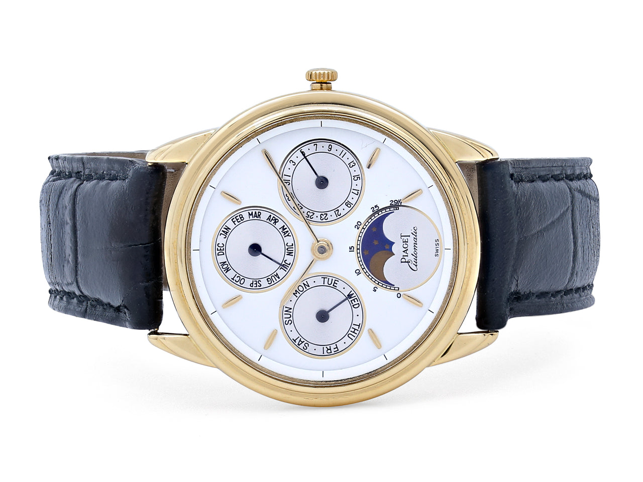 Piaget Perpetual Calendar in 18K Gold, 33 mm