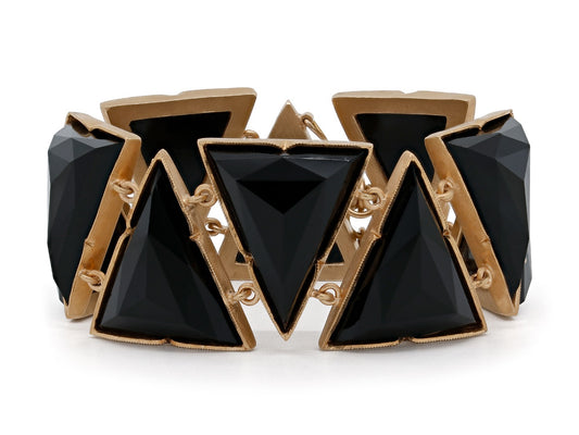 Irene Neuwirth Rose-cut Onyx Bracelet in 18K Rose Gold