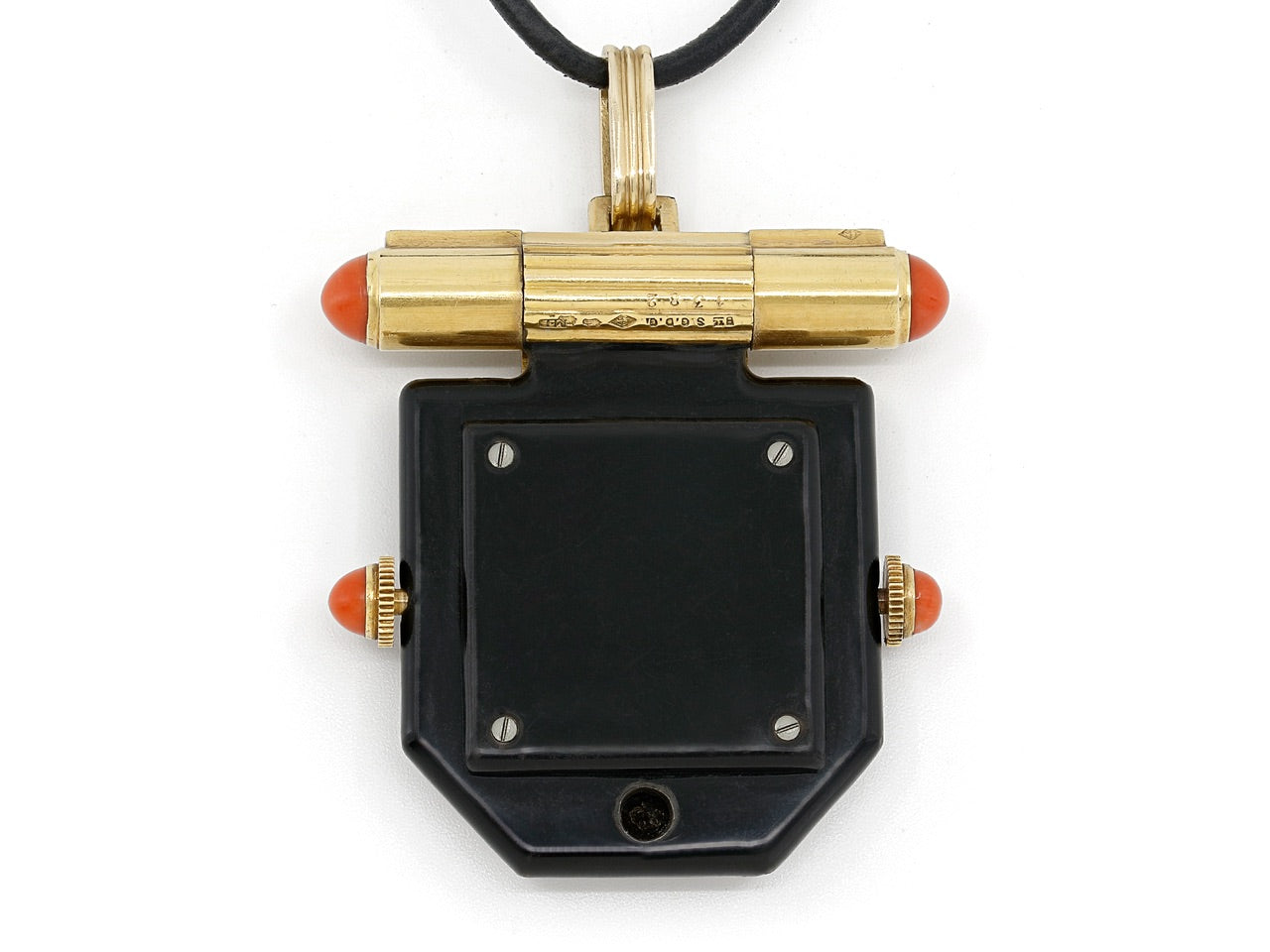 Retro Verger Frères 'Louver' Watch Pendant