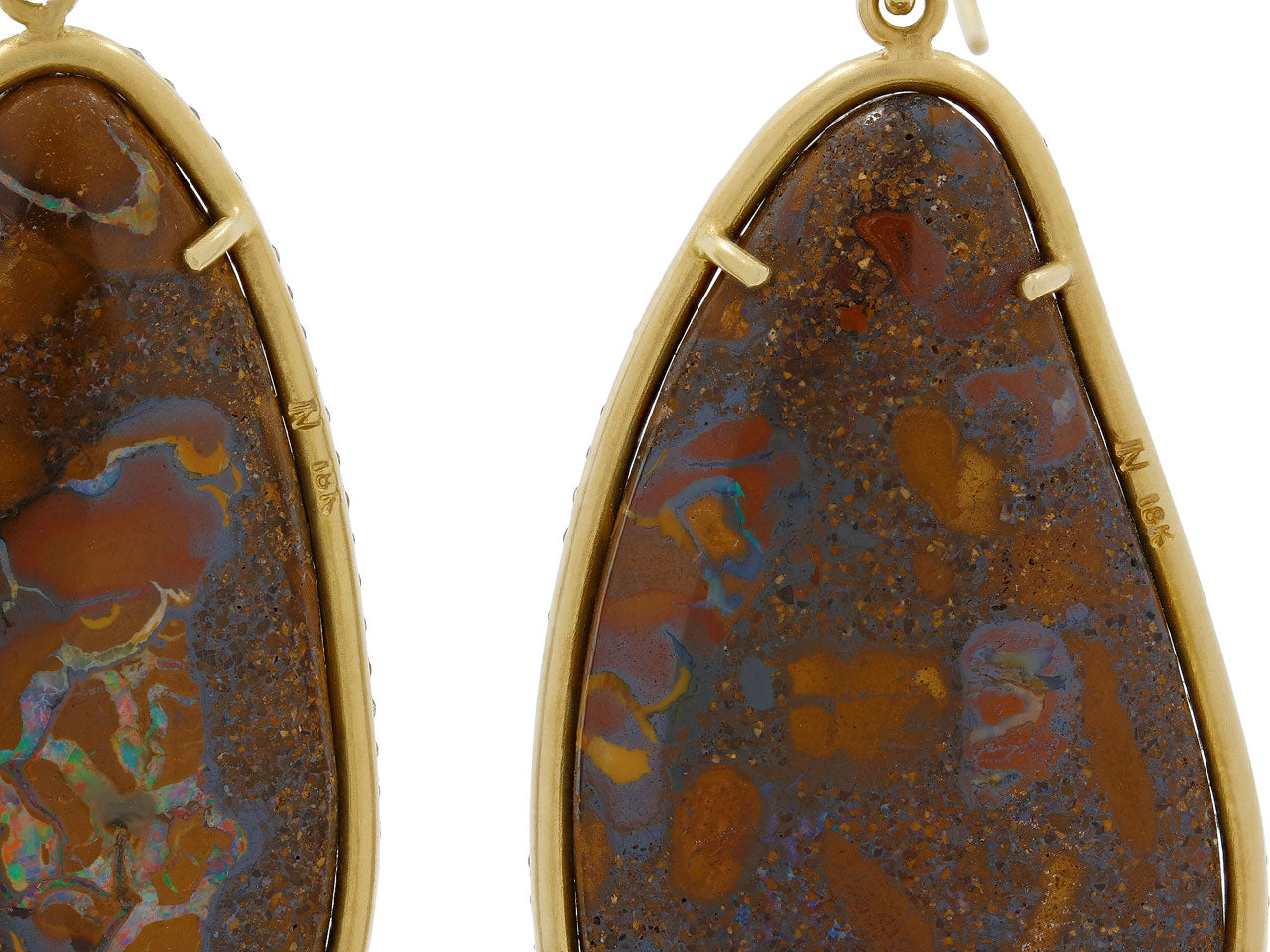 Irene Neuwirth Boulder Opal Earrings