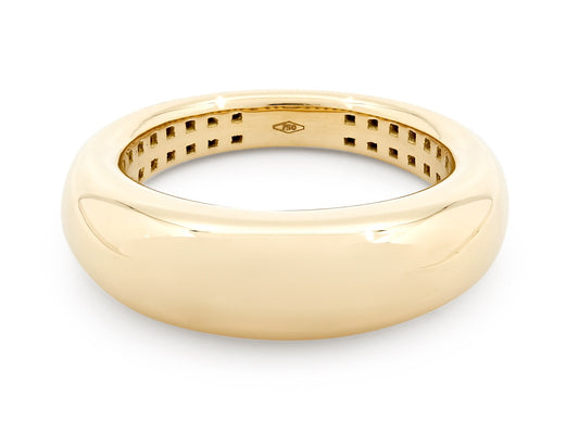 Bombé Gold Ring in 18K, by Beladora