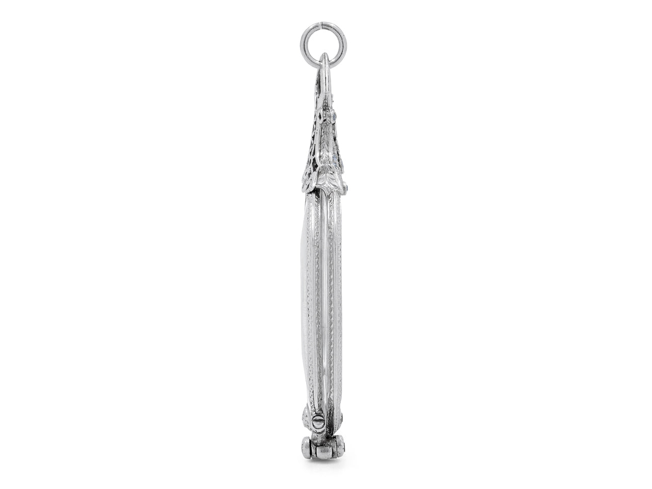 Art Deco Diamond Lorgnette in Platinum