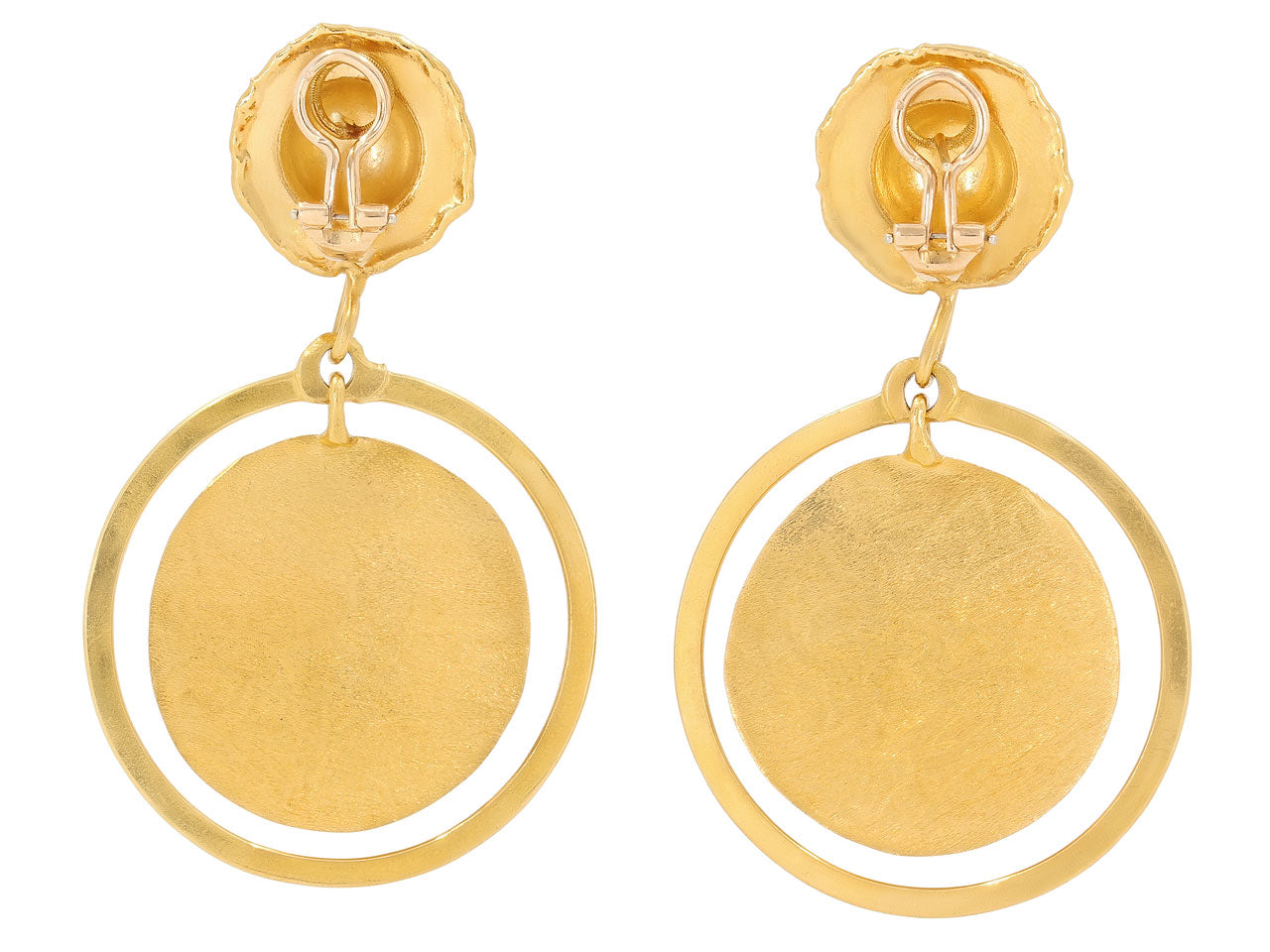 Jean Mahie Earrings in 22K Gold