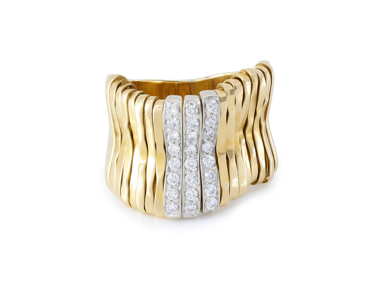 Orlando Orlandini Diamond Ring in 18K Gold