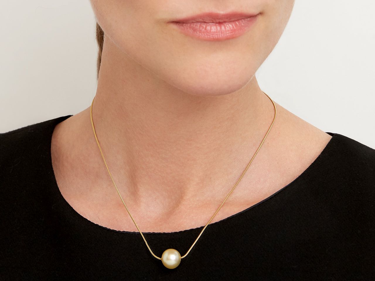 Henry Dunay 'Utopia' Pearl Necklace in 18K Gold