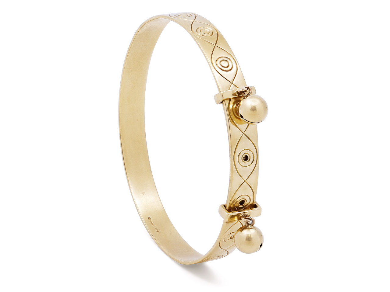 Asprey Bangle Bracelet in 18K Gold