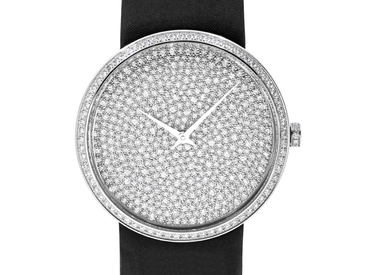 Dior 'La D de Dior Snow-Set' Diamond Watch in 18K White Gold