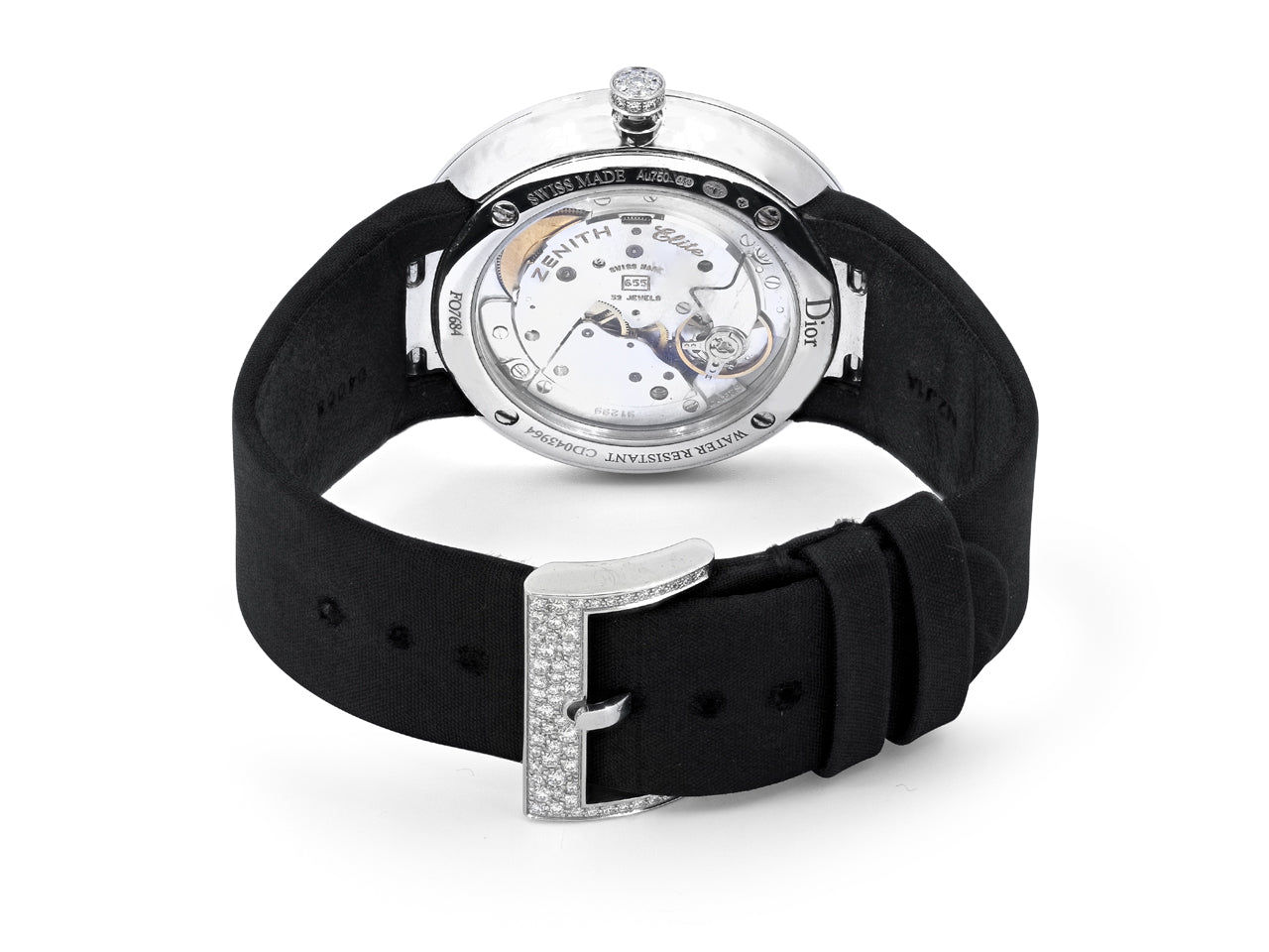 Dior 'La D de Dior Snow-Set' Diamond Watch in 18K White Gold