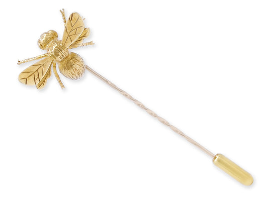 Theo Fennell Bee Stick Pin in 18K Gold