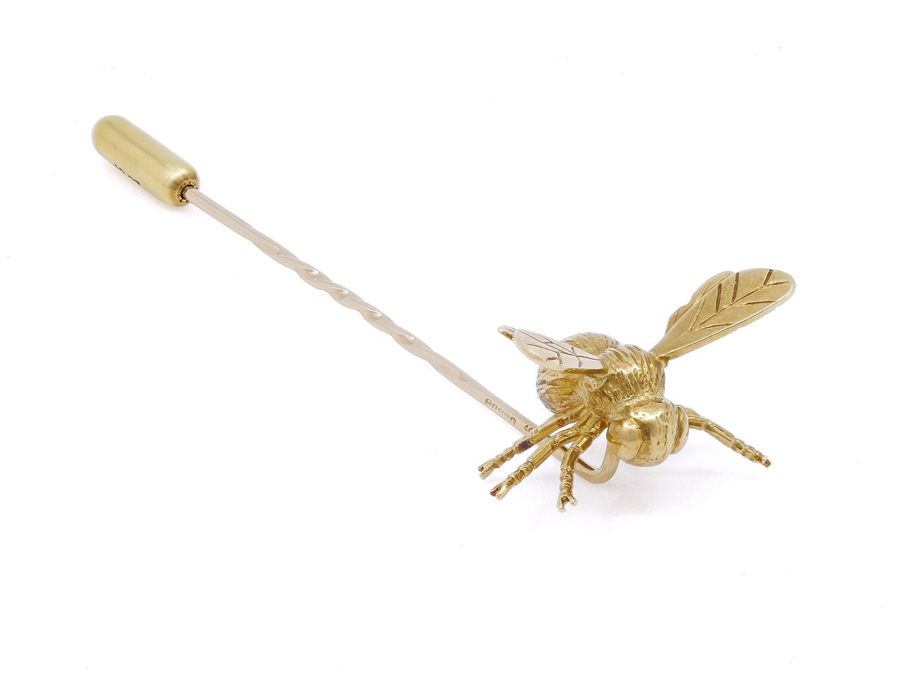 Theo Fennell Bee Stick Pin in 18K Gold