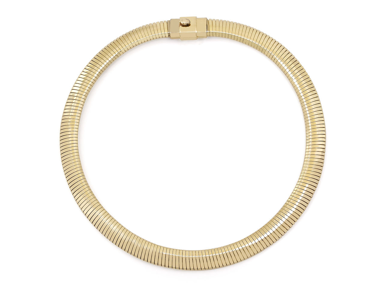 Forstner Mid-Century Choker in 14K Gold