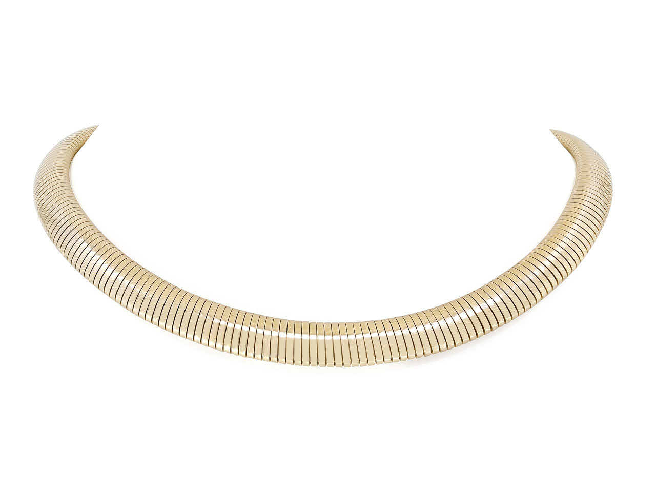 Forstner Mid-Century Choker in 14K Gold