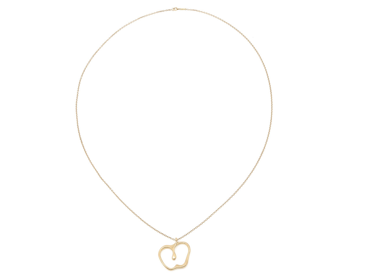 Tiffany & Co. Elsa Peretti Apple Necklace in 18k Gold