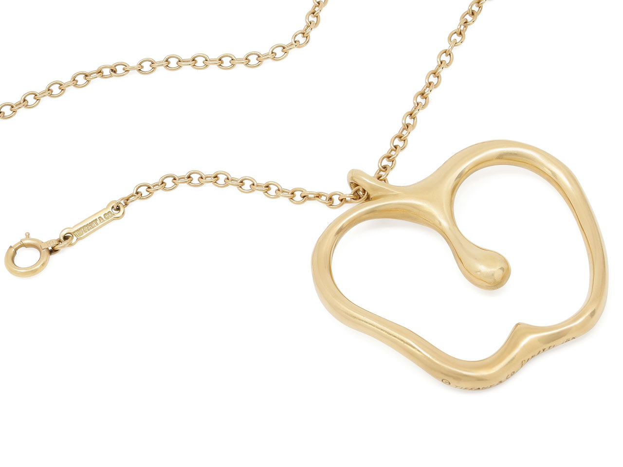 Tiffany & Co. Elsa Peretti Apple Necklace in 18k Gold