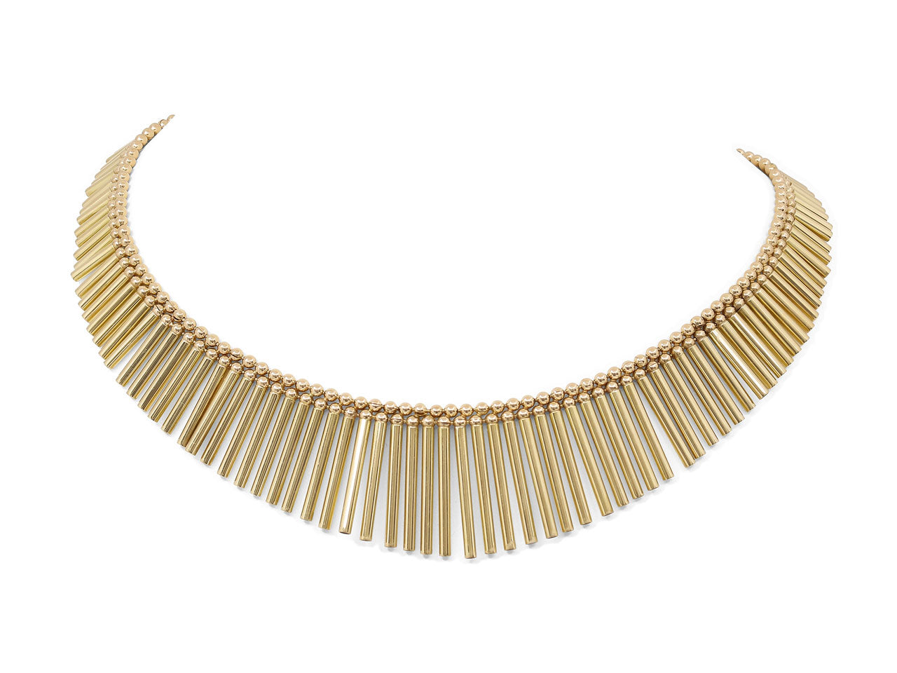 Fringe Necklace in 18K Gold