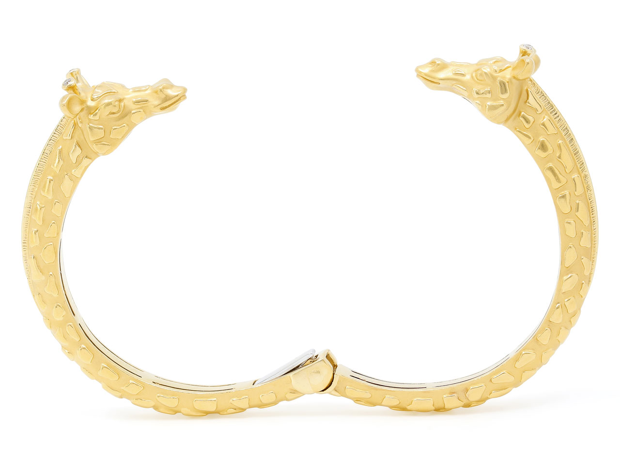 Carrera y Carrera Giraffe Bangle in 18K Gold