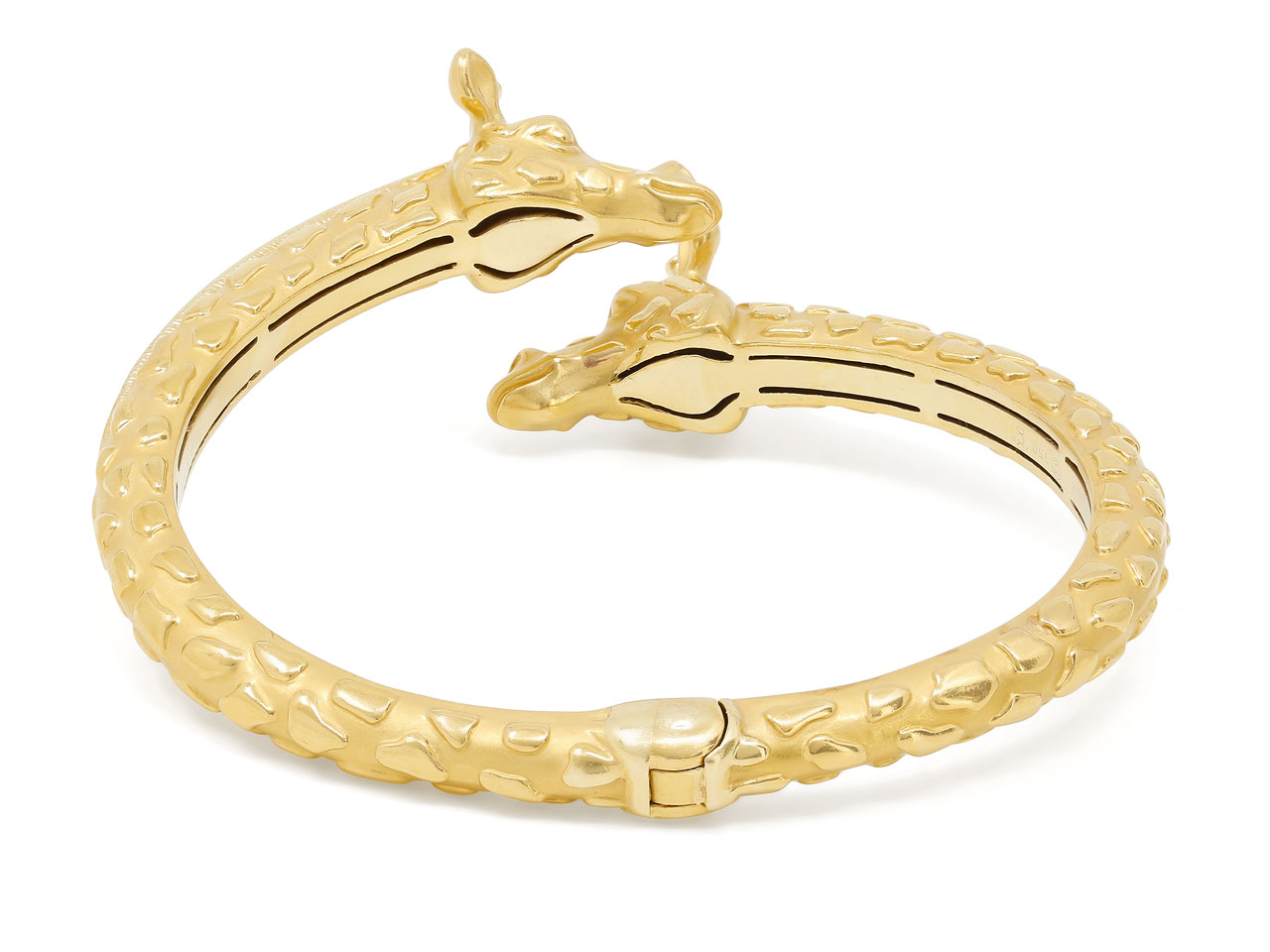 Carrera y Carrera Giraffe Bangle in 18K Gold