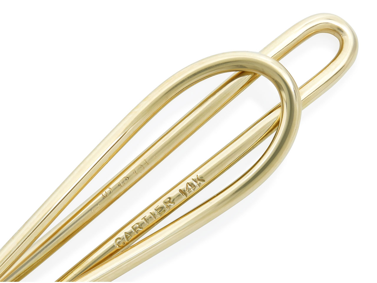 Cartier Tie Bar in 14K Gold