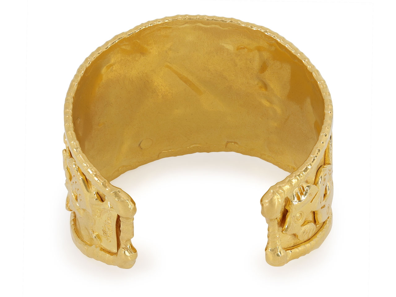 Jean Mahie 'Charming Monsters' Cuff in 22K Gold