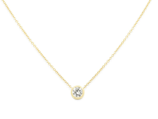 Beladora 'Bespoke' Diamond Solitaire Pendant, 0.68 carat I/SI1, in 18K Gold