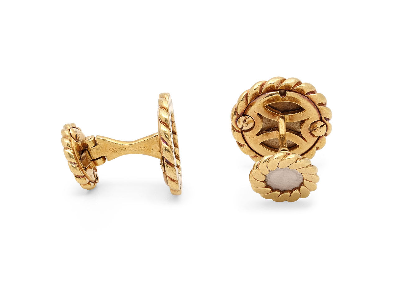 Maison Gerard Cufflinks in 18K Gold