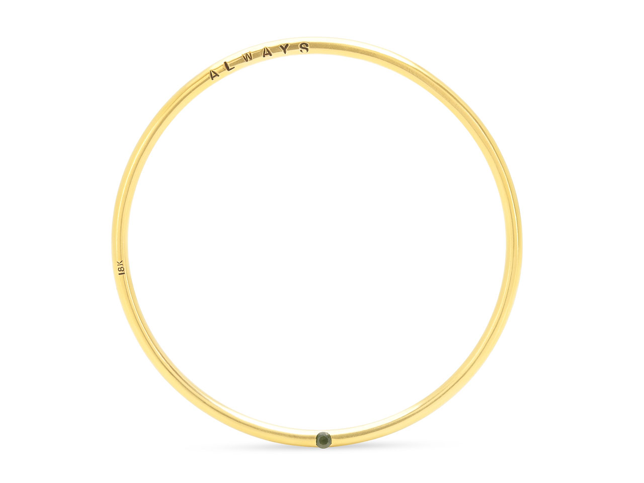 Bangle Bracelet in 18K Gold