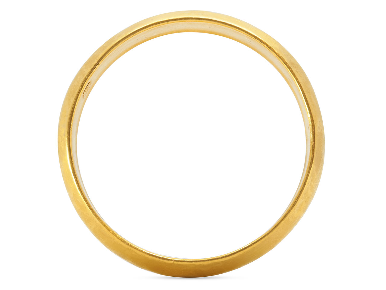 Wide Bangle Bracelet in 24K Gold, by Yossi Harari