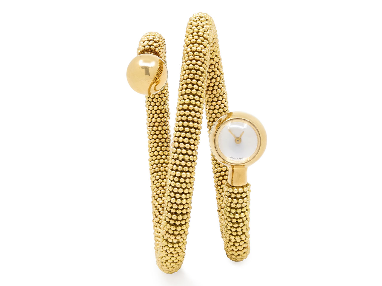 Van Cleef & Arpels 'Liane Serpent' Watch in 18K Gold