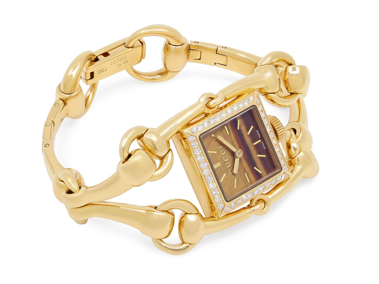 Gucci Horsebit Signoria Watch in 18K Gold 517690 Beladora