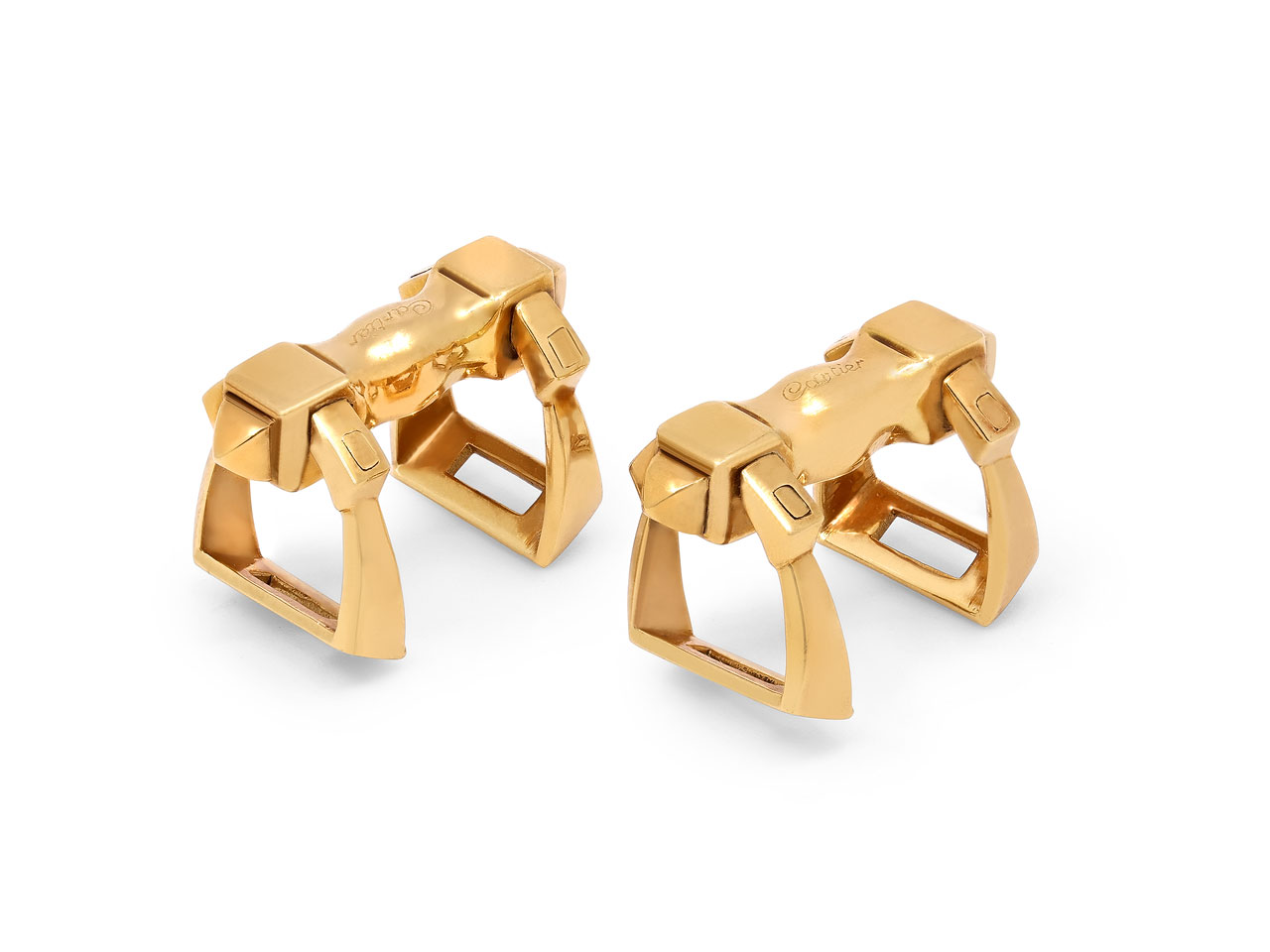 Cartier 'Anneaux de Pont' Cufflinks in 18K Gold