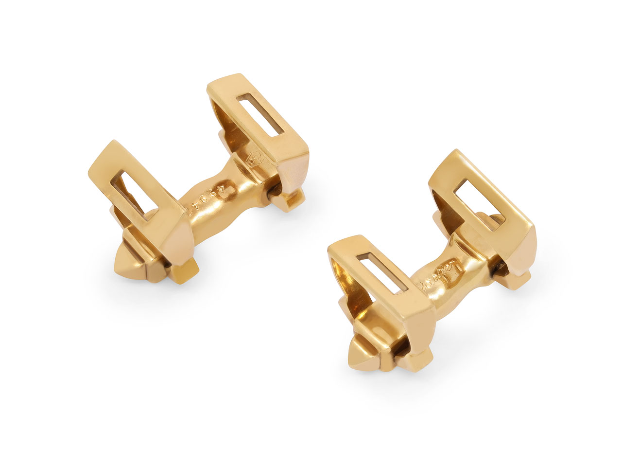 Cartier 'Anneaux de Pont' Cufflinks in 18K Gold