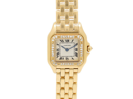 Cartier 'Panthère de Cartier' Diamond Watch in 18K Gold, 22 mm