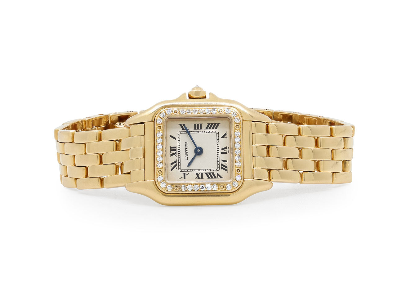 Cartier 'Panthère de Cartier' Diamond Watch in 18K Gold, 22 mm