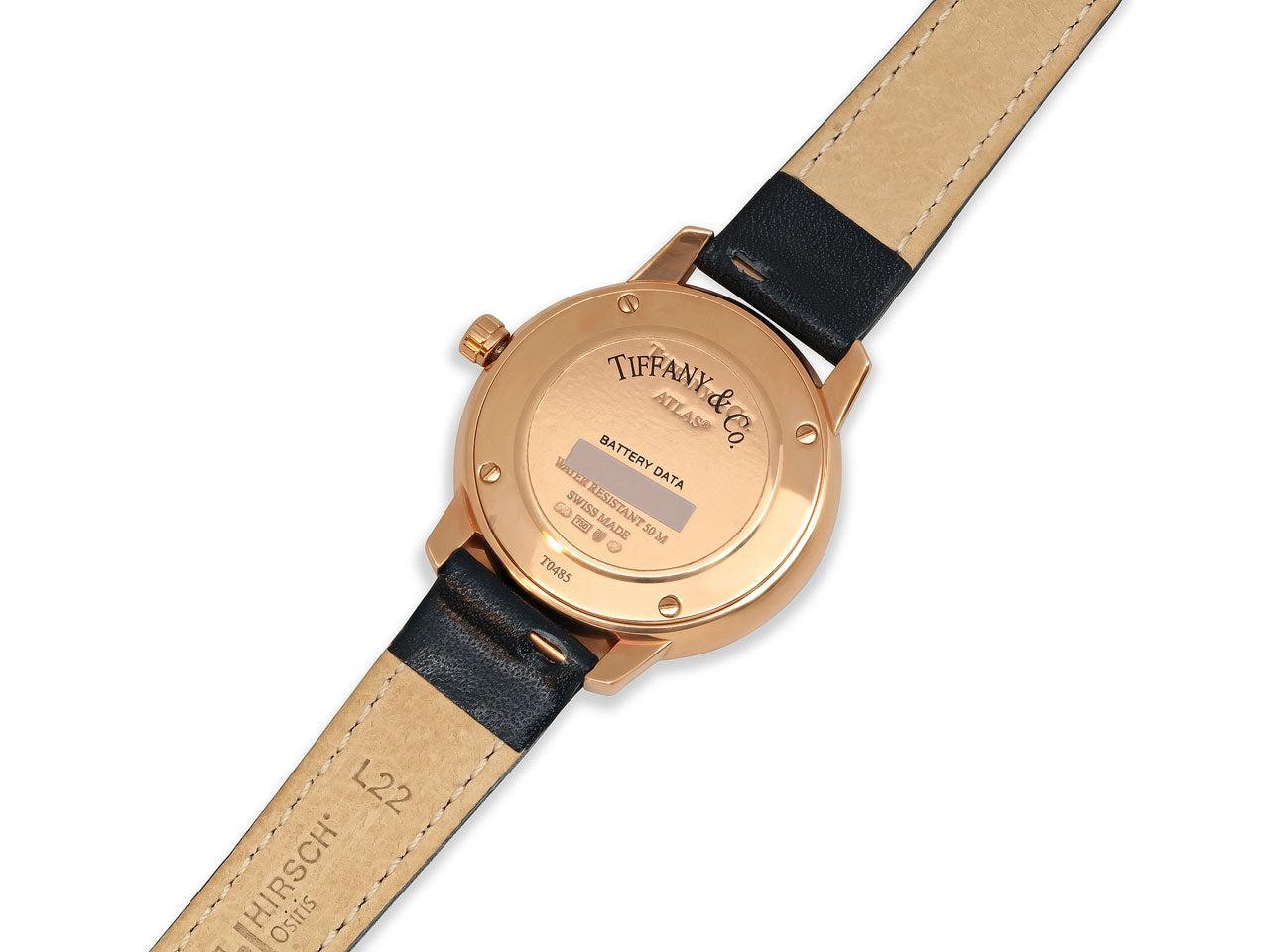 Tiffany & Co. 'Atlas' Watch in 18K Rose Gold, 31 mm