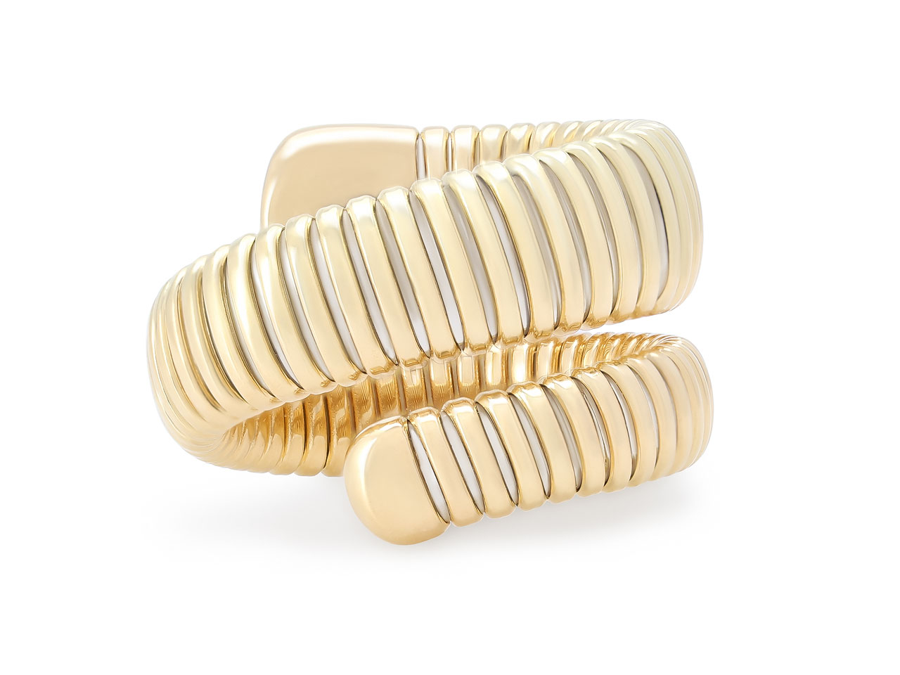 Tubogas 'Snake' Ring in 18K Gold, by Beladora