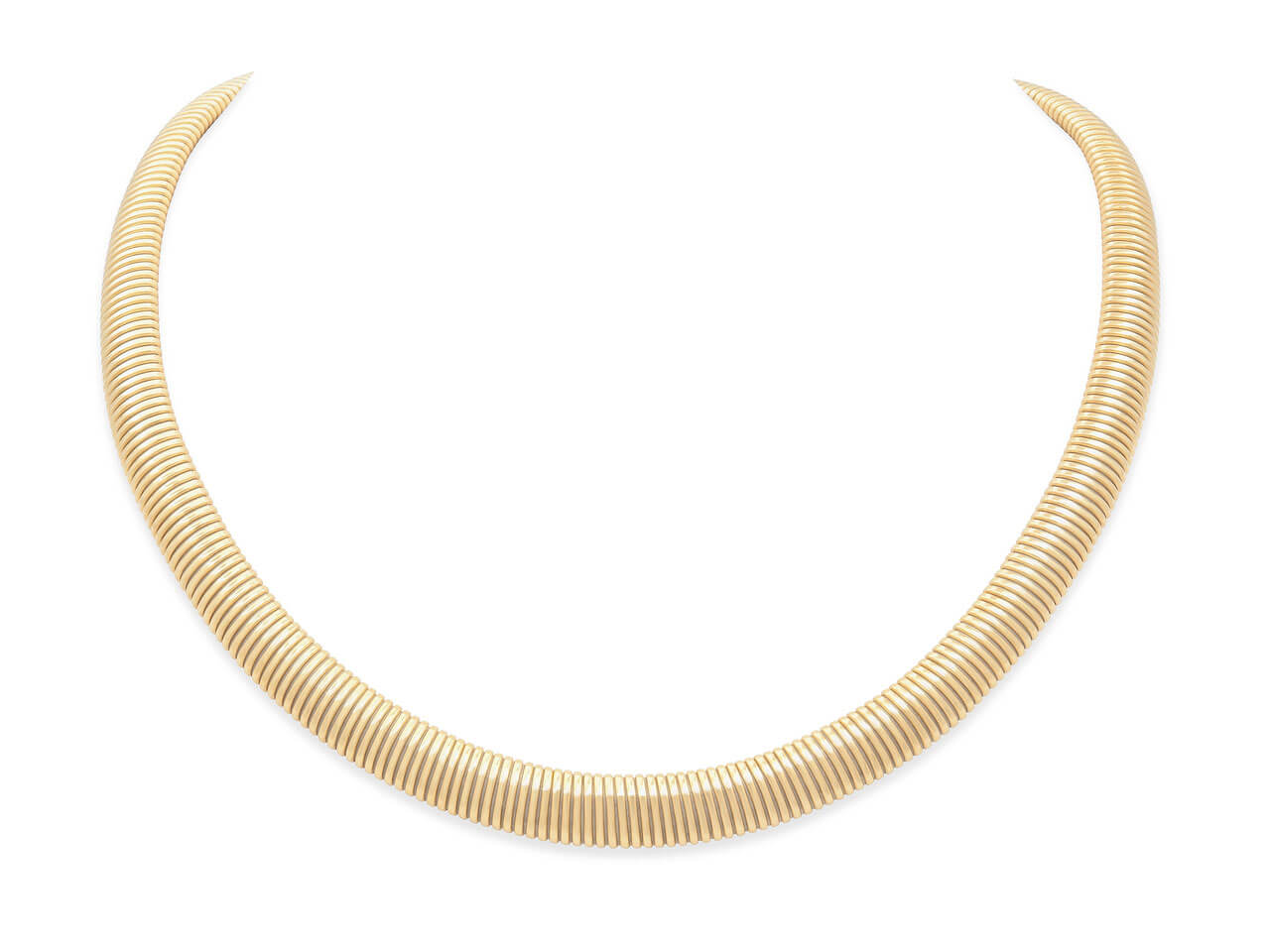 Tubogas Necklace in 18K Gold, by Beladora