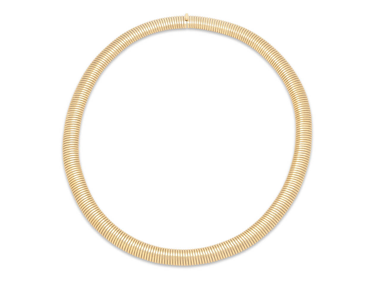 Tubogas Necklace in 18K Gold, by Beladora