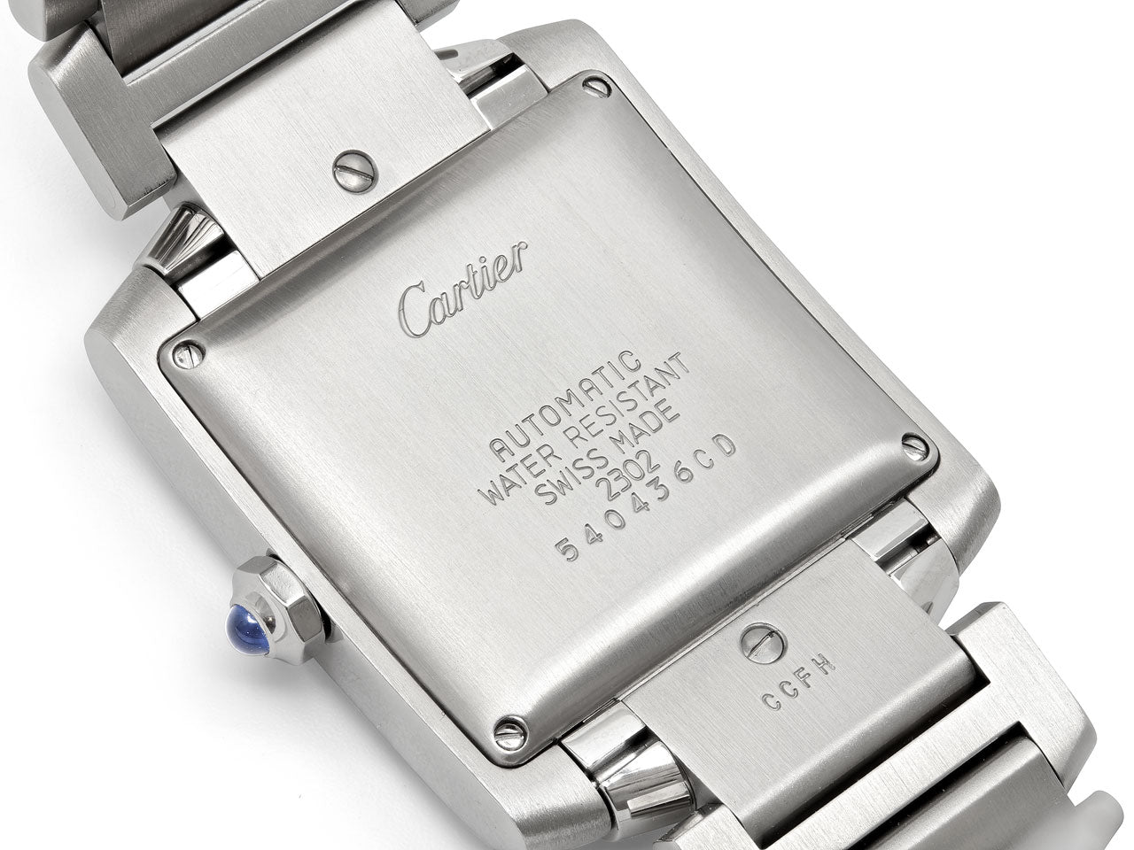 Cartier 'Tank Française' Watch in Stainless Steel, 28 mm