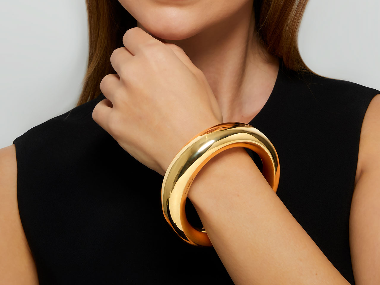 Tiffany & Co. Elsa Peretti 'Doughnut' Bangle in 18K Gold