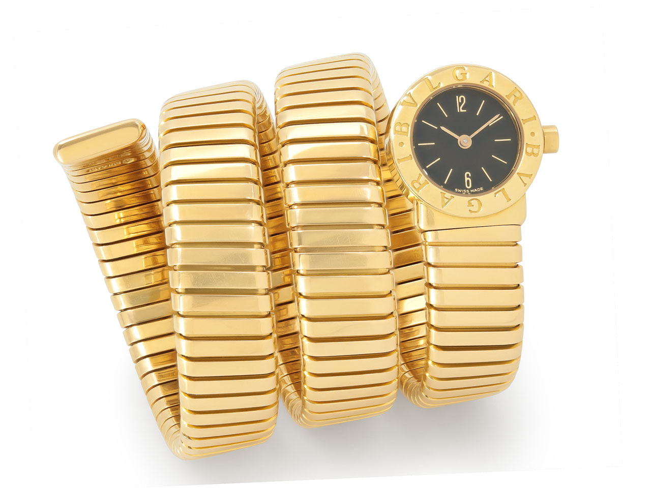 Bulgari 'Serpenti' Watch in 18K Gold