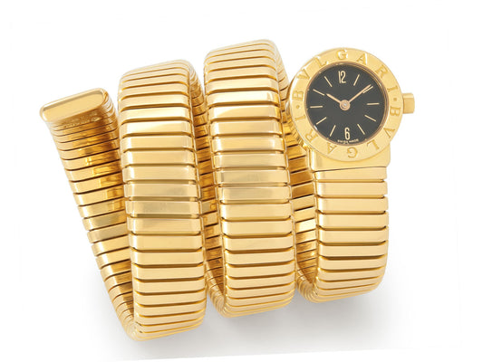 Bulgari 'Serpenti' Watch in 18K Gold