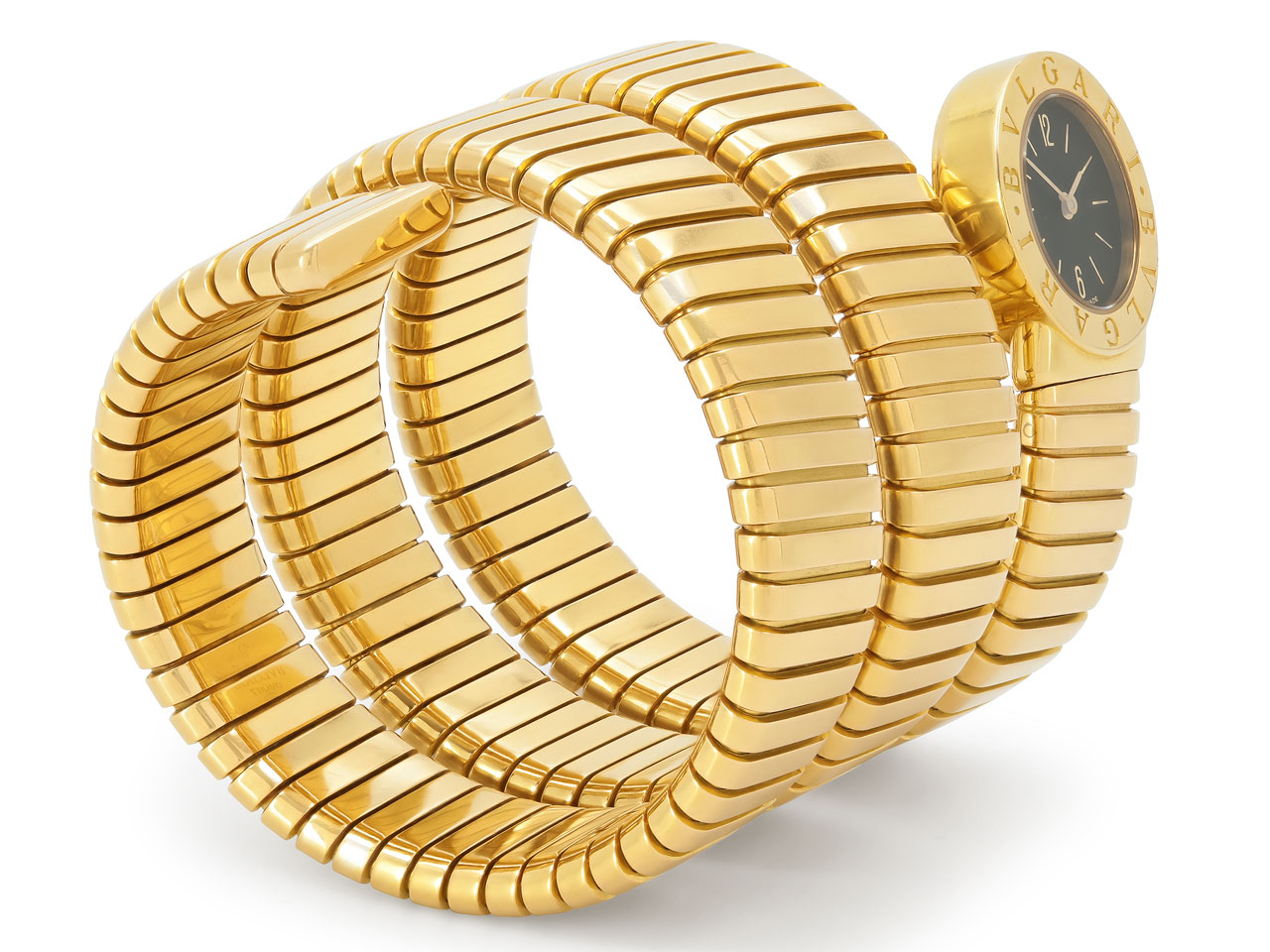 Bulgari 'Serpenti' Watch in 18K Gold