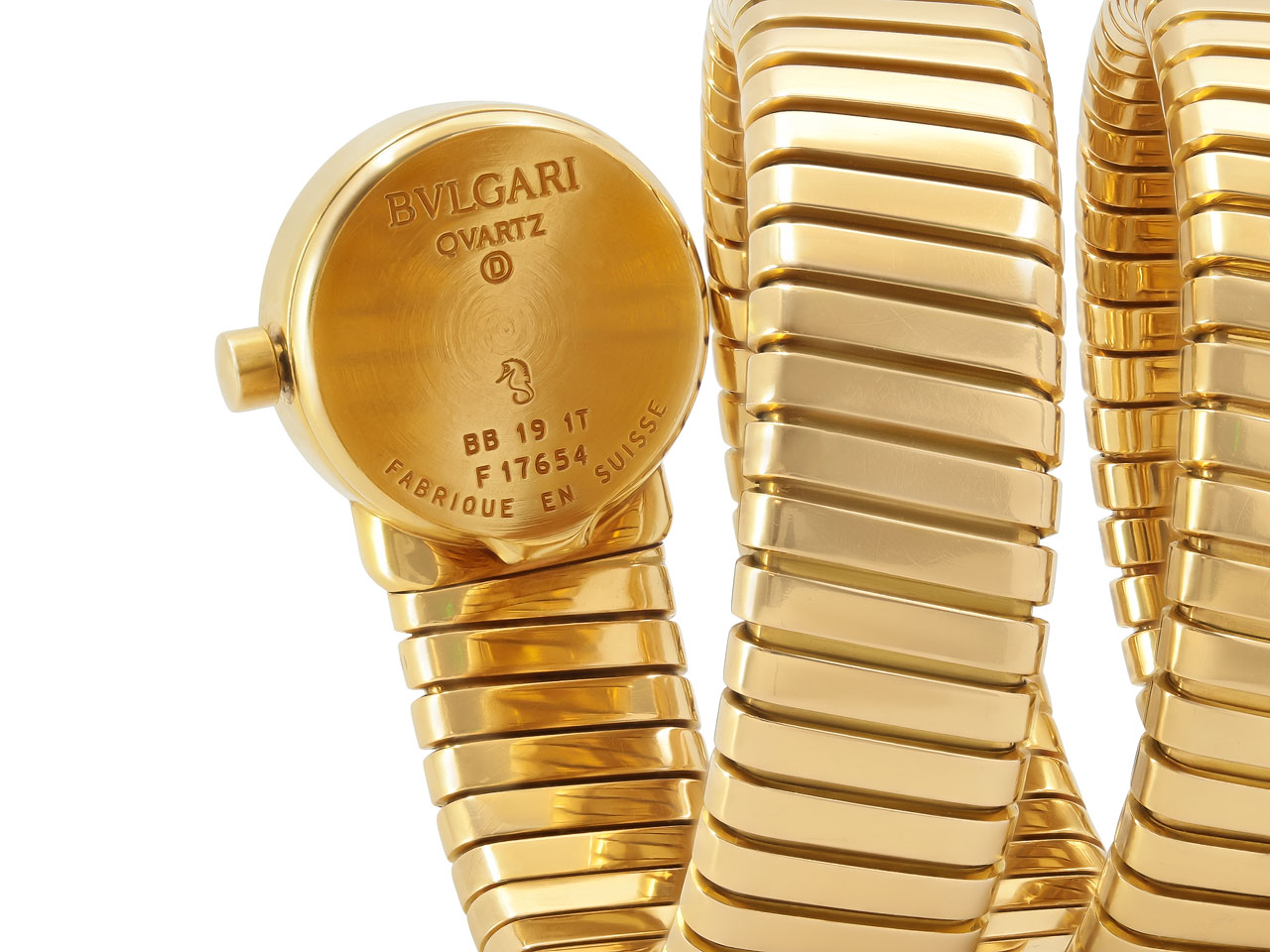 Bulgari 'Serpenti' Watch in 18K Gold