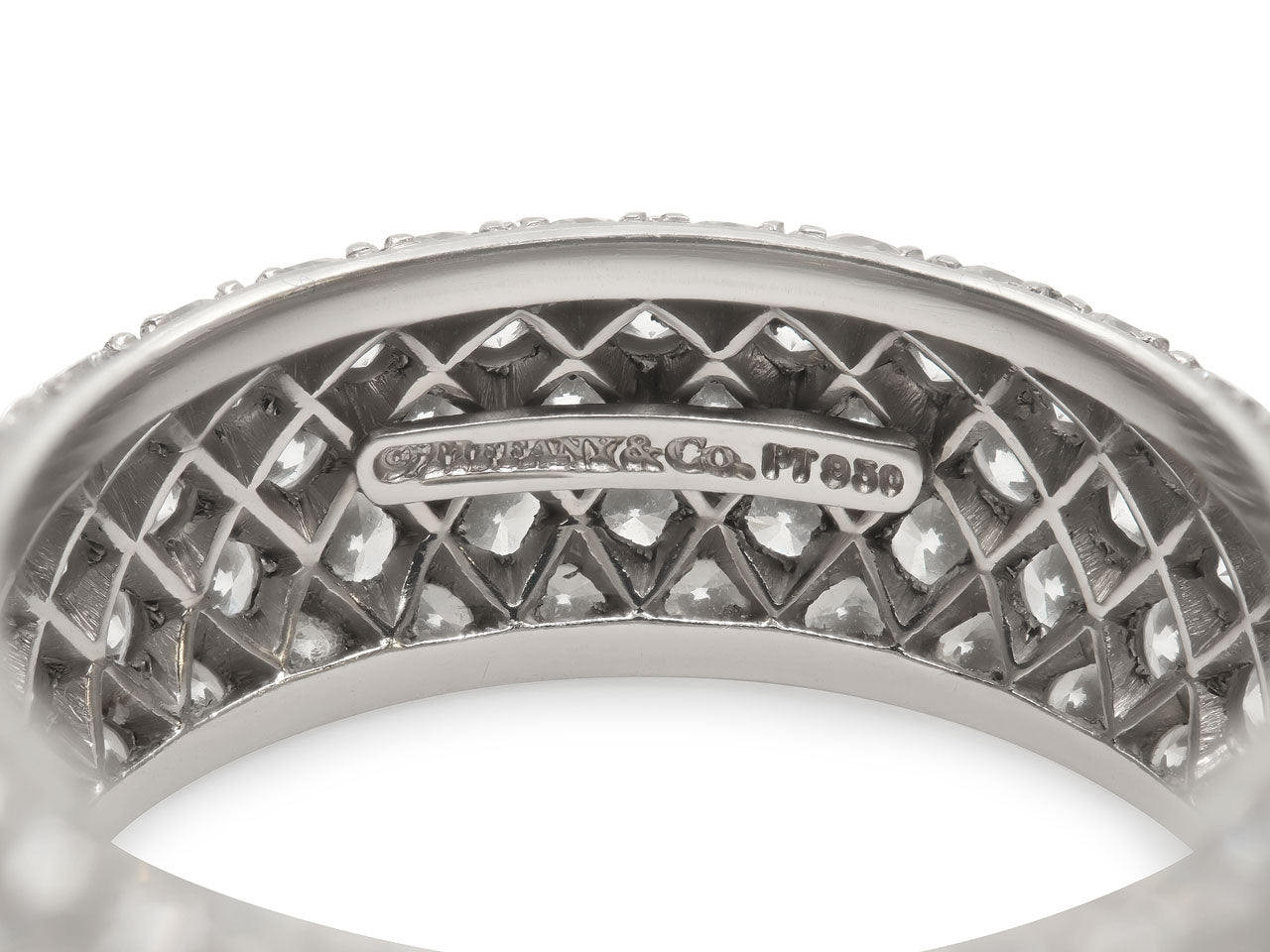 Tiffany & Co. 'Soleste' Diamond Band Ring in Platinum